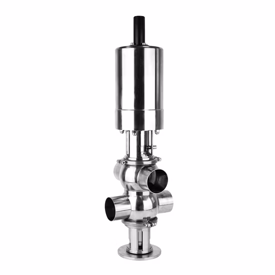 Ss316lStainless Steel as-I válvula Mix-Proof de doble asiento sanitario