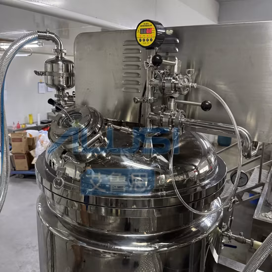 Bomba homogeneizadora de cosméticos/crema/loción de alto cizallamiento de acero inoxidable